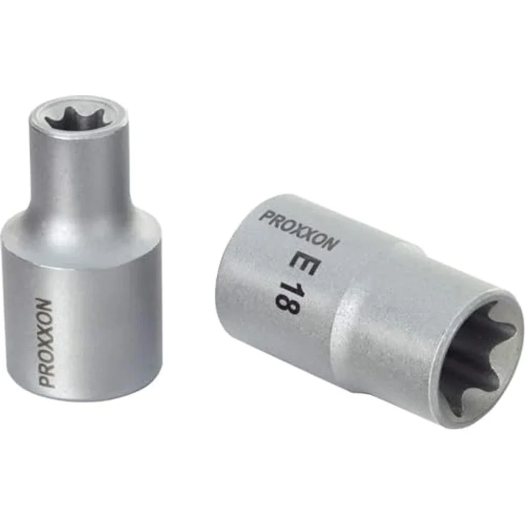 PROXXON INDUSTRIAL Bohrer- und Bitset 23102, 24-teiliges TX-Steckschlüssel-Spezialsatz mit pulverbeschichtetem Stahlkasten und unverwüstlicher Formeinlage aus Polypropylen – Bild 3