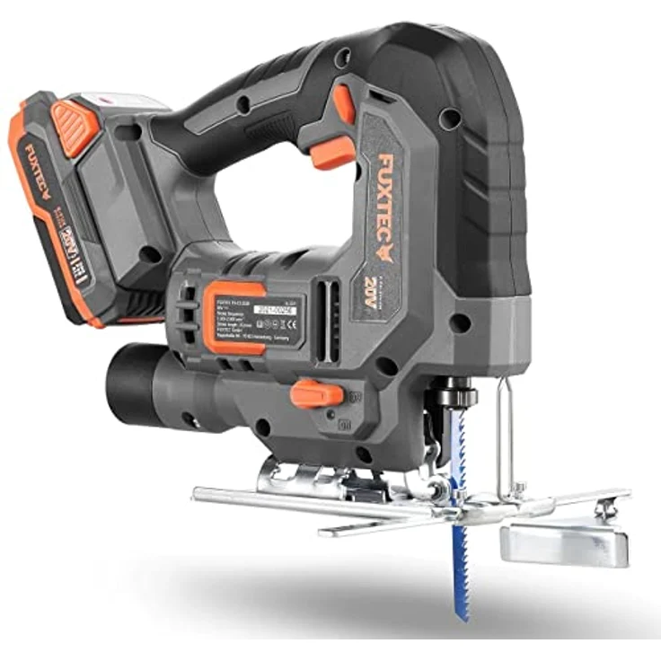 FUXTEC Akku Stichsäge FX-E1JS20-SET, 20V, 1 x 2,0 Ah Akku, Ladegerät – Bild 6