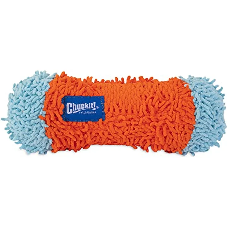 Chuckit Tierkuscheltier Hundespielzeug Indoor Tumble Bumper, weiche Bounceflex Core Technology, Maße: 7 x 20 cm – Bild 3