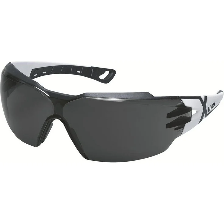 Uvex Pheos CX2 9198230, Schutzbrille mit optimalem Augenschutz, Weiß, Schwarz – Bild 1