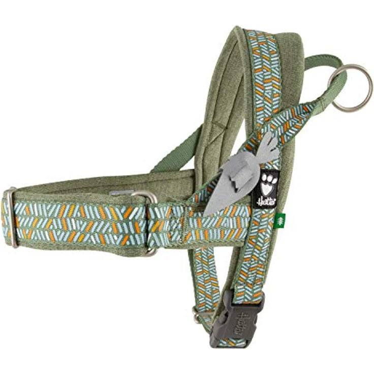 Hurtta Razzle-Dazzle H-sele 80-100 cm, Hedge, Halsband + Leine - Hurtta Hundegeschirr und Leinen – Bild 1