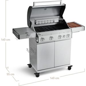 Bild für BURNHARD Gasgrill Big Fred