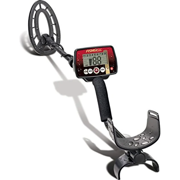 Fisher F22 wetterfester Metalldetektor mit tauchfähiger Suchspule, Schwarz – Bild 5