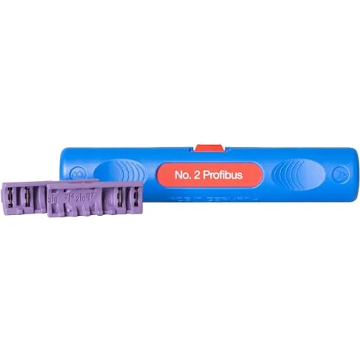 WEICON TOOLS Profibus-Stripper No. 2, für geschirmte Profibus-Datenkabel, Entmanteln von 5,5-8 mm Profibus-Kabeln