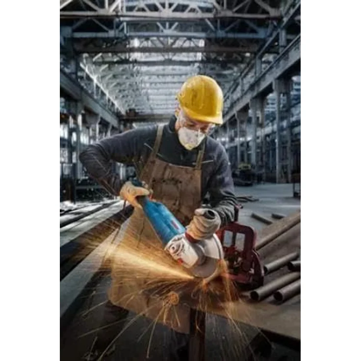 Bosch GWS 27-230 J, Winkelschleifer 230 mm, 2700 W für professionelle Trenn-, Schleif- und Polierarbeiten – Bild 7