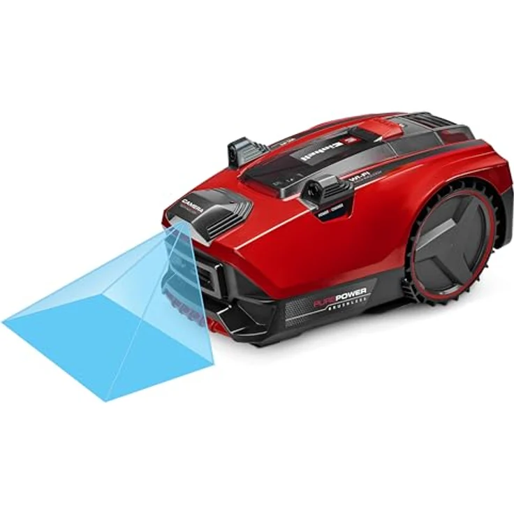 Einhell Mähroboter FREELEXO CAM PLUS 600, Rasenroboter mit Kameraerkennung, 600 m², inkl. Power X-Change Plus Akku, grün – Bild 1