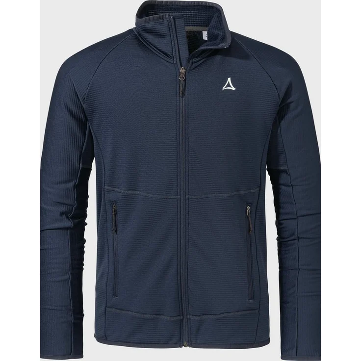 Schöffel Fleecejacke Hiking Fleece Jk Style Cascata MNS, 4-Wege-Stretch, warm, schwarz – Bild 1