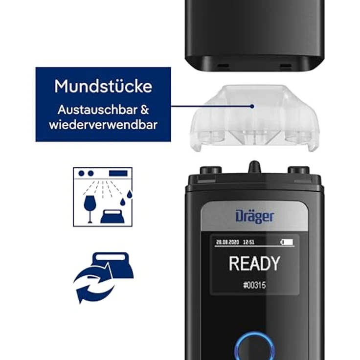 Dräger, Alkoholtester, Alcotest 4000 – Bild 2