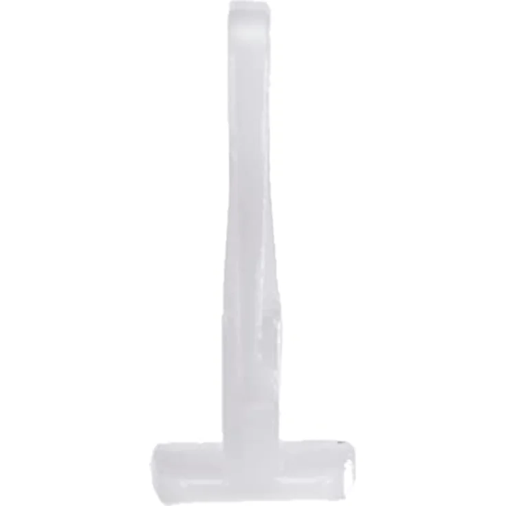 GARDINIA Faltengleiter für Vorhangschiene, Kunststoff, Weiß, 30 Stück – Bild 3