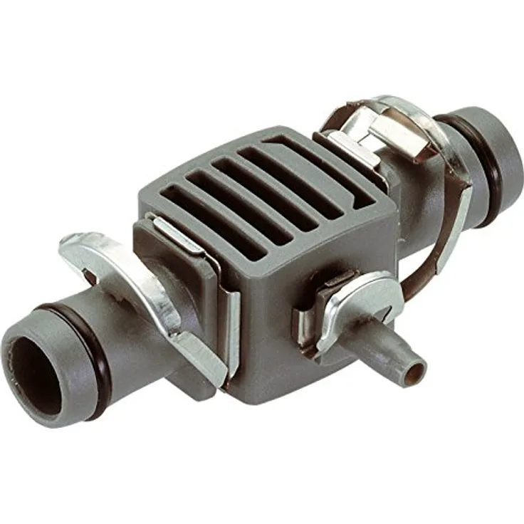 GARDENA Micro-Drip-System Reduzier-T-Stück 13 mm (1-2 Zoll) - 4.6 mm (3-16 Zoll): Praktische T-Verbindung der Sprühdüsen im Verlegerohr (8333-20)