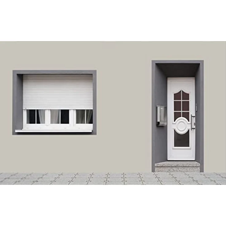 RyFo Colors Silikonharz Fassadenfarbe Lotuseffekt Trend Mondgrau 3l - bunte Fassadenfarbe, weitere Grau Farbtöne und Größen erhältlich, Deckkraft Klasse 1 – Bild 3