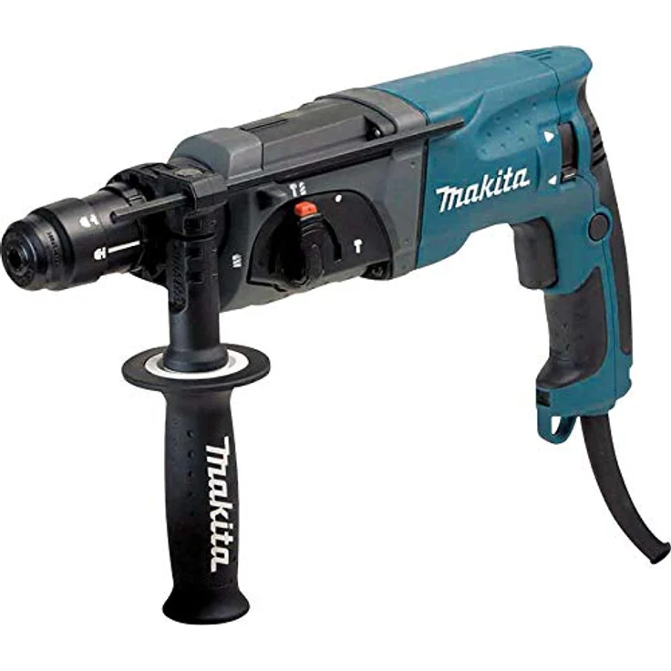 Makita HR2470 Bohrmaschine mit Bohrer und Meißelset, 780 W, 220 V – Bild 3