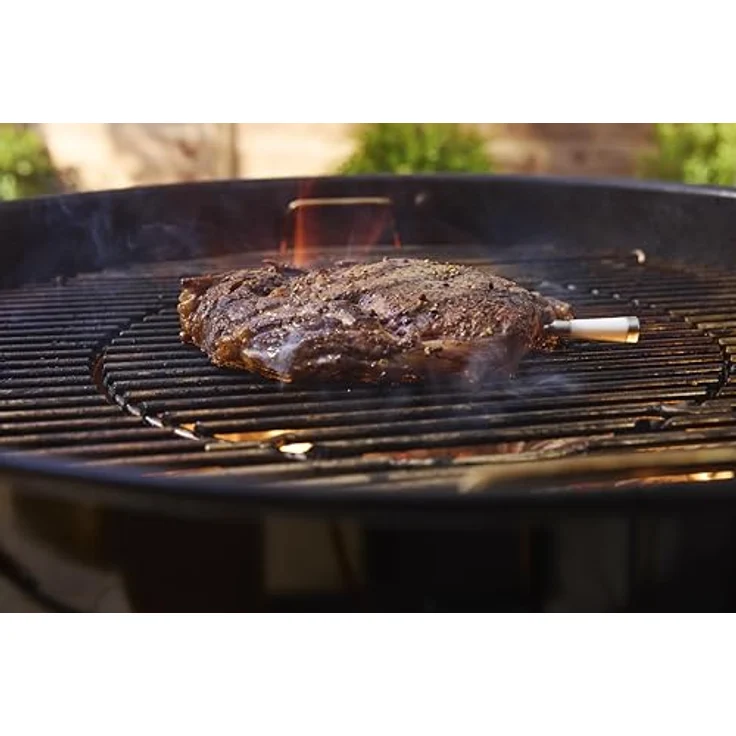 Weber Wireless Probe and Charger, Grillthermometer mit App-Steuerung und Lithium-Ionen Akku – Bild 7