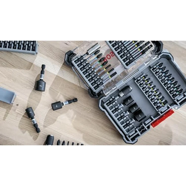 Bosch PRO Impact Steckschlüssel-Bit-Einsatz 13 mm (1/4') aus modifiziertem Stahl mit Laser-Markierungen – Bild 6