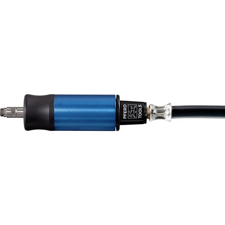 PFERD TOOLS PGTS 1/1100 DV Druckluft-Geradschleifer mit Turbinenmotor, ölfrei, 1,5 m Zuluftschlauch