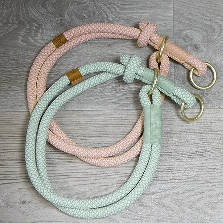 TRIXIE Halsband voor Hond Soft Half-Slip Roze/lichtroze 55x1 cm – Bild 4