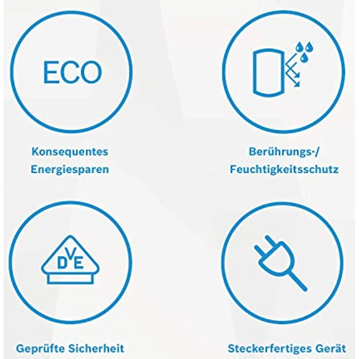 Bosch Tronic 1000 6 T, Hydraulischer Kleindurchlauferhitzer, untertisch, 6 kW, robust für alle Wasserhärten, Energieklasse A, weiß – Bild 3