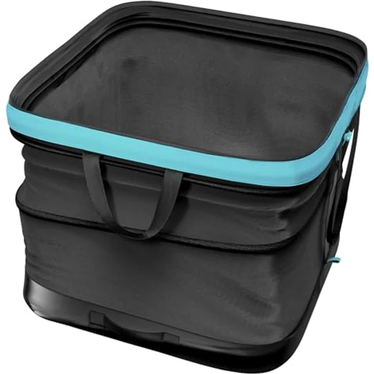 Gardena Gartenabfallsack PopUp Size M: Rechteckiger, nutzerfreundlicher, faltbarer Abfallsack für den Garten, 130 l Volumen, zum Aufsammeln von Grünabfällen (11715-20) – Bild 1