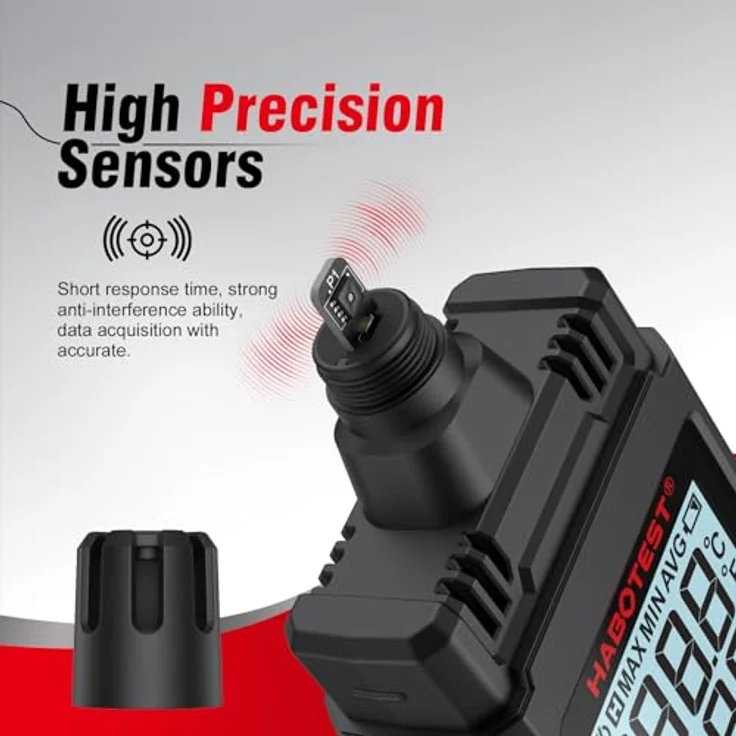 Habotest HT607, Multimeter für Temperatur- und Feuchtigkeitsmessung mit LCD-Display und Hintergrundbeleuchtung – Bild 4