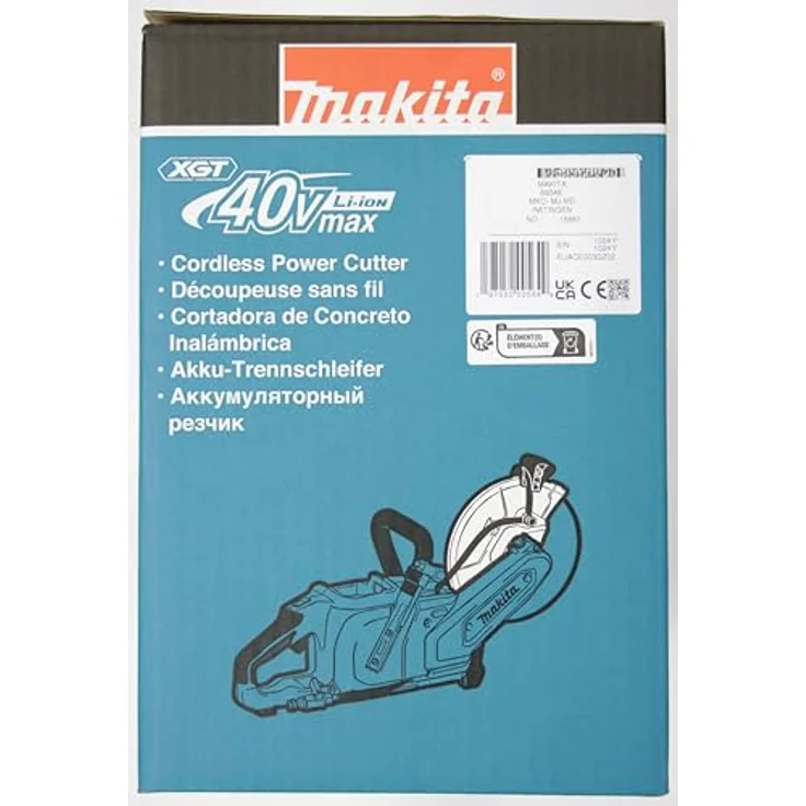 Makita CE003GZ02 Akku-Trennschleifer 40V max. Solo, 230 mm Trennscheibe, bürstenloser Motor, wasserdicht – Bild 16