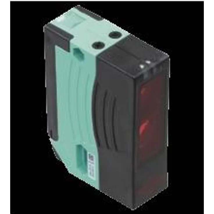 Pepperl & Fuchs RLK28-55-Z-2466/31/1, Bewegungsmelder mit LED Lichtsender in rot, Betriebsreichweite bis 17 m, hell-/dunkelschaltend, 12-240 V AC/DC