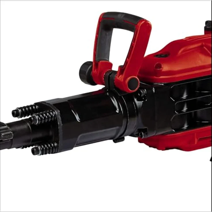 Einhell Abbruchhammer TE-DH 50 (1.700 W, 50 J Einzelschlagstärke, SDS-Hex-Werkzeugaufnahme, schwingungsgedämpfter Hauptgriff, Softstart, inkl. Spitz--Flachmeißel, Trolley) – Bild 6