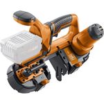 Fein Bandsäge ABAS 18-63 AS, Akku-Bandsäge mit max. Schnitttiefe 63.5 mm