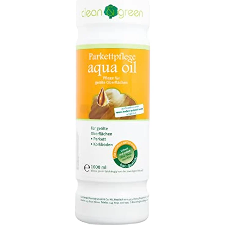 HARO clean und green, Parkettpflege Aqua Oil, 1000 ml – Bild 2