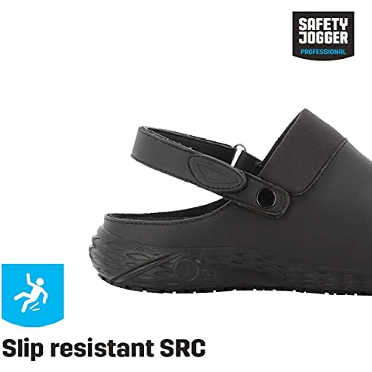 Safety Jogger Works Berufsschuh, atmungsaktiv mit Oxygrip/SJ Grip, blau – Bild 4