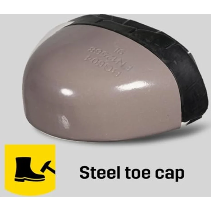 Safety Jogger Bestrun Arbeitsschuh, Sicherheitsschuh mit Stahlzehenkappe und durchtrittsicherer Stahlzwischensohle, Naturleder – Bild 3