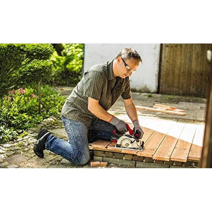 Einhell TE-CS 18/165-1 Li Power X-Change PXC - Solo Akku-Handkreissäge 165mm ohne Akku, inkl. Trennscheibe 18V – Bild 4