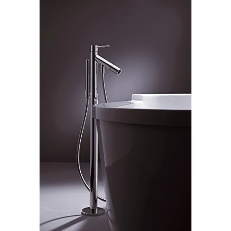 Axor 10456000 Starck, Bodenstehende Wannenarmatur aus Chrom mit AirPower Technologie – Bild 2