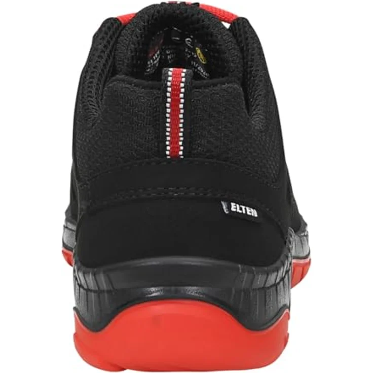 ELTEN MADDOX Low Arbeitsschuh, Sicherheitshalbschuh mit Infinergy® Sohle, black-red – Bild 6