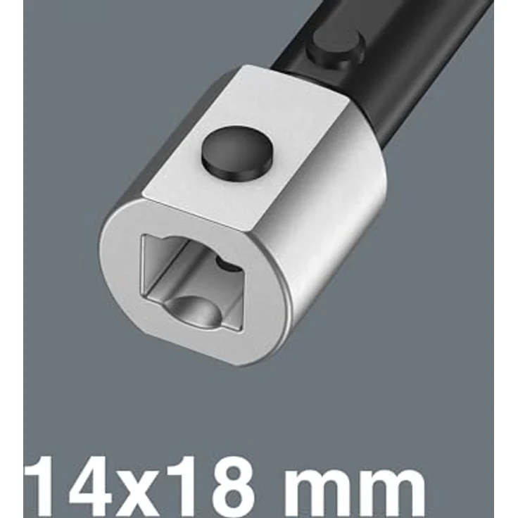 Wera 05075657001 Click-Torque X 7 Drehmomentschlüssel für Einsteckwerkzeuge, 10-100 Nm, 14x18 x 10-100 Nm – Bild 3