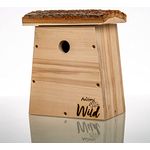 AniForte Wild – Nistkasten für Blaumeisen & kleine Meisenarten, naturbelassenes Massivholz, unbehandelt & wetterfest, in Handarbeit gefertigt & verschraubt - Preisvergleich