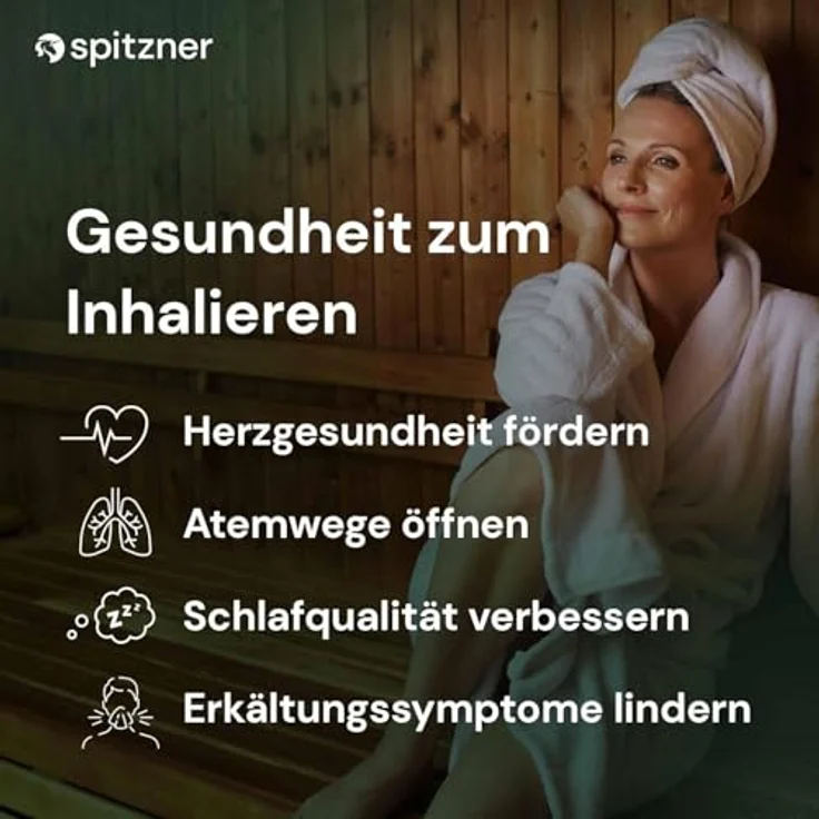 Spitzner Saunaaufguss Citrus, belebend und kreativitätsfördernd, 1L – Bild 2