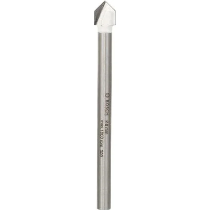 Bosch 1 Fliesenbohrer CYL-9 Ceramic, 8 mm Durchmesser, 80 mm Länge, spiralloses Design für Fliesenbohren – Bild 1