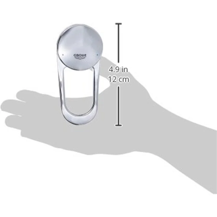 Grohe Europlus Spültischarmatur, Hebelgriff 95 mm, chrom, passend ab Bj. 1993, Hersteller-Nummer 46129000 – Bild 4