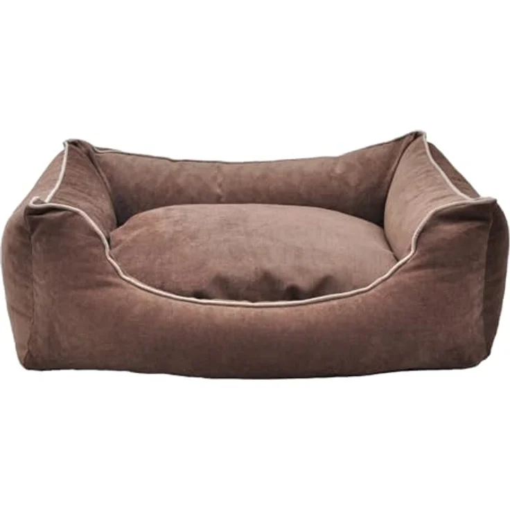 Aumüller Hundesofa Ortho Line, Braun - 100 cm - Orthopädisches Sofa für Hunde | Wendekissen mit Memory-Schaum | Abnehmbarer Bezug | Gefertigt in Europa – Bild 2