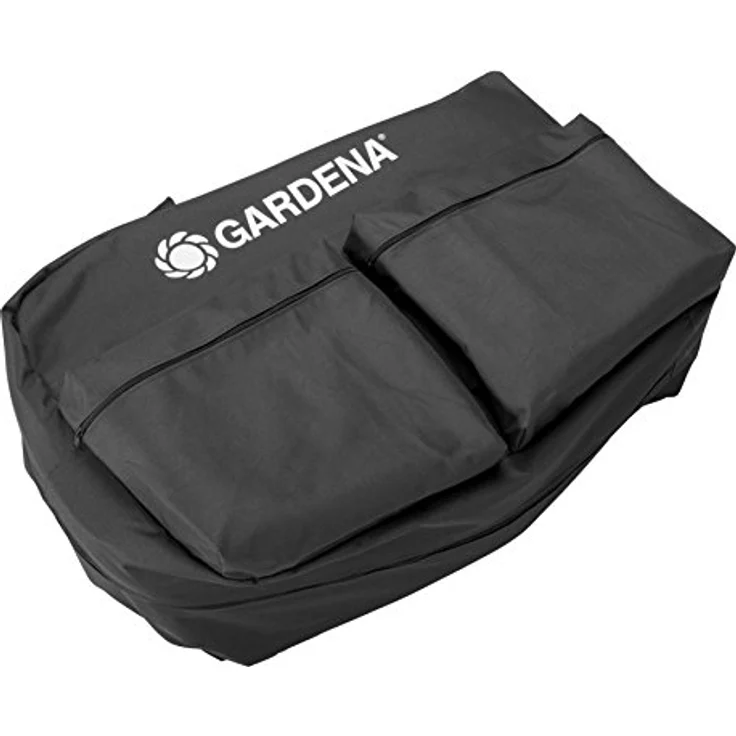 Gardena Aufbewahrungstasche: Mähroboter-Tasche für sichere und trockene Aufbewahrung für den Winter, für alle Gardena Mähroboter inkl. Ladestation, extra Taschen für Zubehör (4057-20) – Bild 1