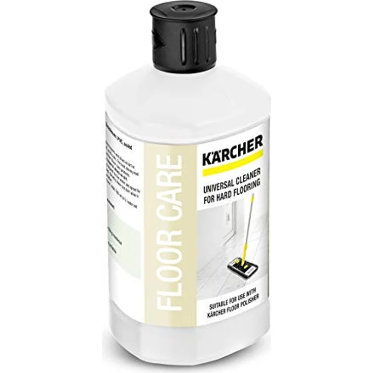 Kärcher Grundreiniger für Hartflächen RM 533, zur gründlichen Entfernung alter Pflegeschichten und hartnäckiger Verschmutzungen auf Stein, Linoleum und PVC, 1l Konzentrat ergeben 10l Reinigungsmittel – Bild 3