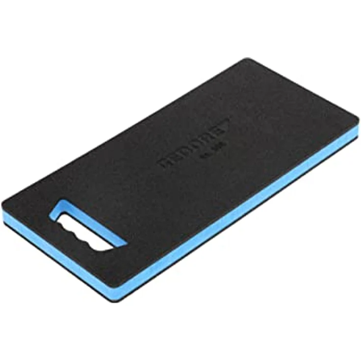GEDORE Kniebrett mit Griffmulde, Zuverlässiger Schutz für die Knie, Fester Schaumstoff, Blau/Schwarz, 450 x 210 x 30 mm - Preisvergleich – Bild 1