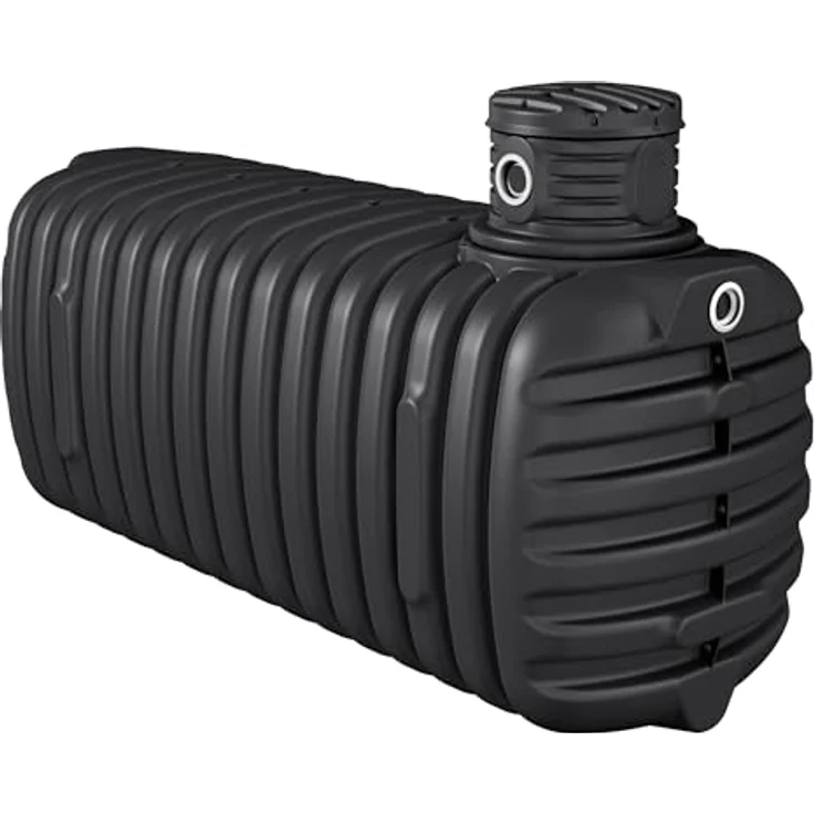 4rain Erdtank 'Promo' schwarz 4100 l inklusive Schachtverlängerung, monolithische Bauweise und 100% recycelbar – Bild 1
