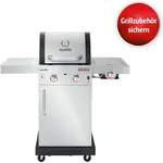 Char-Broil Gasgrill Professional Pro S2, Gasgrill mit 2 Edelstahlbrennern, TRU-Infrared™ System, 47,8 x 44,5 cm Grillrost, keramikseitiger Sear-Brenner