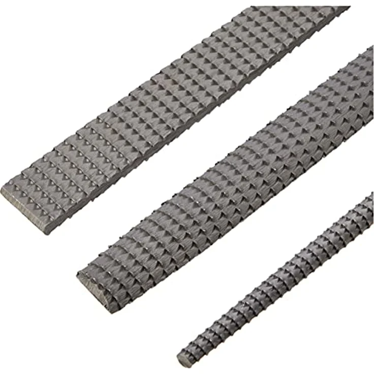 Stanley Holzraspel-Set (3 teilig, 200 mm Länge, flachstumpf-halbrund-rund mit Hieb 1, Karbon-Stahl) 0-22-477 – Bild 3