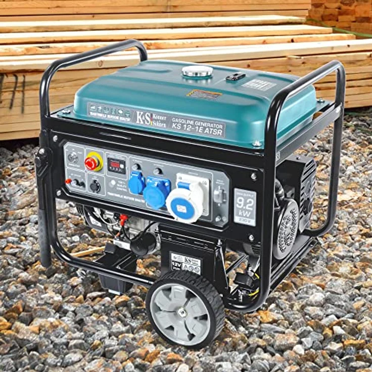 Könner & Söhnen KS 12-1E ATSR Benzin Stromerzeuger 9200 Watt, 1x63A – Bild 5