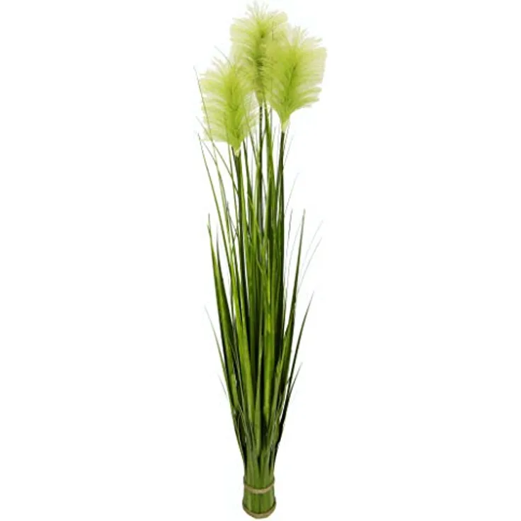 Pampasgrasbund Künstliches Gras Federgras Grasbüschel Deko Bund stehend Stehgras Dekogras Kunstgras Pflanzen Ziergras Grasbusch Grasarrangement Gräser Schilf Kunstpflanzen Halm Pampas