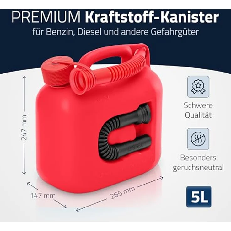 Hünersdorff Kraftstoffkanister 5 l – Bild 3