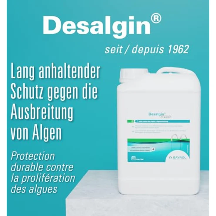 Bayrol Algenentferner Desalgin Classic 3 Liter Poolwasser – Bild 2