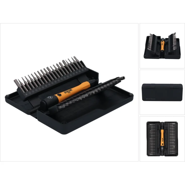 Wiha zai Hause 40in1 Micro Bit Set Schraubendreher ESD 42 tlg. ( DHT0004 ) – Bild 1